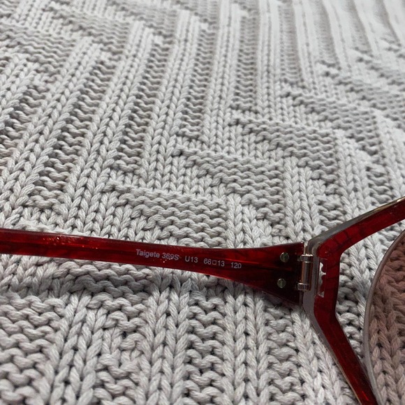 Roberto Cavalli Taigete red cat eye sunglasses - Picture 6 of 7